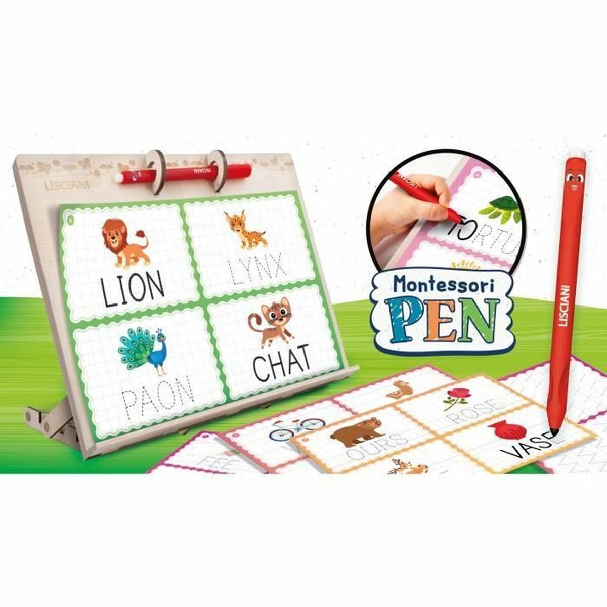 Jeu Montessori Pen Lisciani Giochi – apprentissage interactif pour enfant
