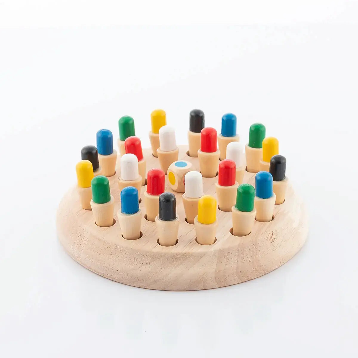 Jeu de mémoire Montessori bois couleurs enfant dès 3 ans