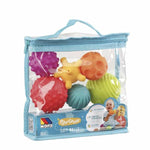Balles sensorielles Moltó pour bébé – Pack de 6 balles éducatives et texturées dès 6 mois