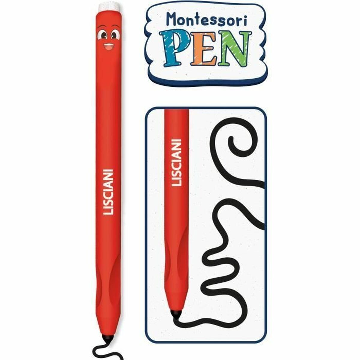 Stylo Montessori Pen Lisciani Giochi – apprentissage autonome