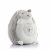 Peluche veilleuse hérisson gris blanc projecteur étoiles bébé